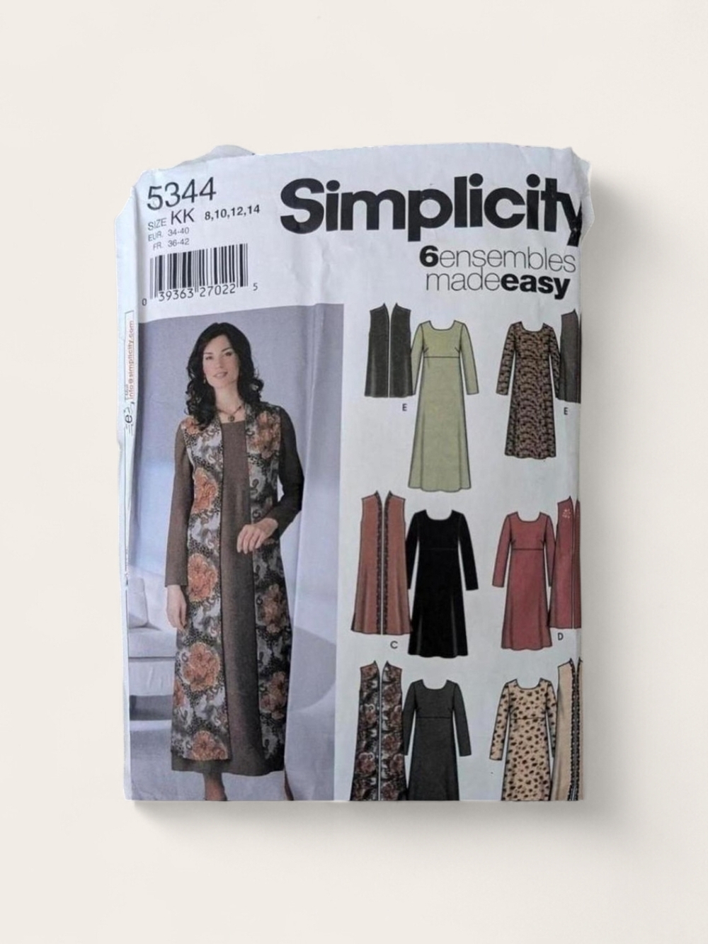 Simplicity Sewing Pattern
